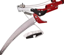Sécateur à double fil avec scie de 35 cm. Lame en acier trempé résistant à la rouille, cordon et poignée en nylon