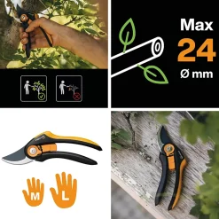 Sécateur à lame franche Fiskars Plus™ (P541)