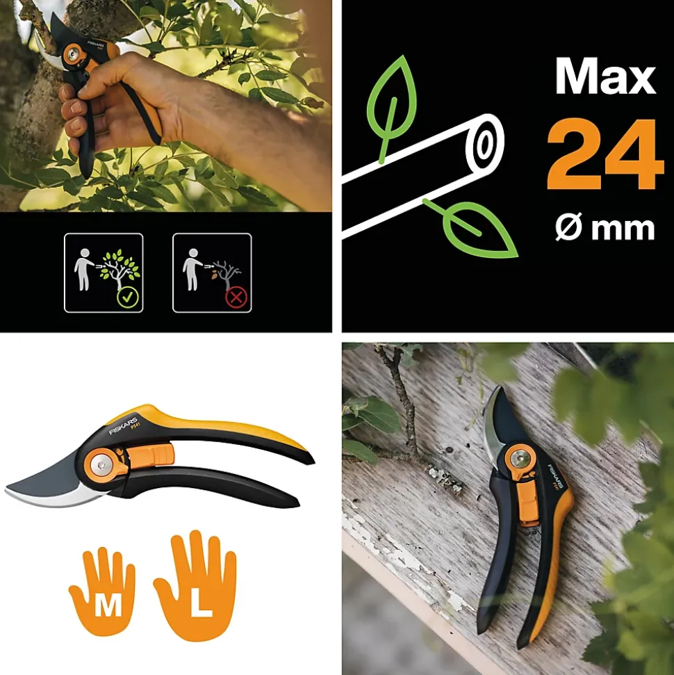 Sécateur à lame franche Fiskars Plus™ (P541)