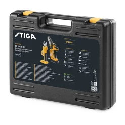 Sécateur et scie d'élagage sur batterie Stiga (1 batterie et 1 chargeur inclus)