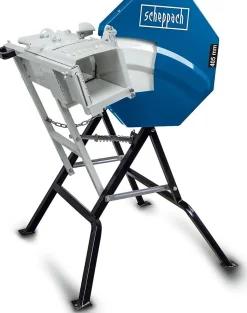 Scie à bûches HS410 2200 W, lame 405 mm, coupe 140 mm, bois 300 à 1000 mm