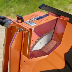 Scie à bûches électrique 3200W lame diamètre 700mm ST PIERRE DU CHAMP