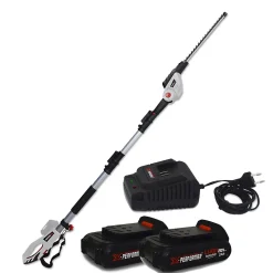 Scie à Ebrancher Taille Haies sur perche 20V - Xperformer XP2PSTH20LI - Portatif - 2 Batteries 2Ah et chargeur inclus