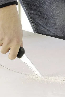 Scie à main pour plaques de plâtre Wolfcraft