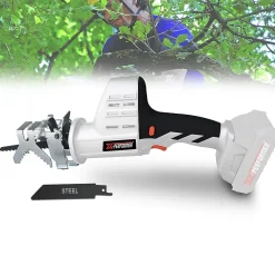 Scie a Ebrancher Portative 20V - Coupe BOIS et METAL -2700 T-min - Xperformer XPCBR20LI - 2 Batteries 2Ah et chargeur