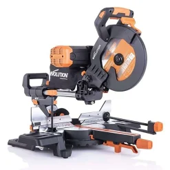 Scie a onglet evolution r255sms-db 2000 W 25.5 cm bois et plastique electrique