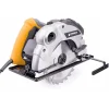 Scie circulaire à bois avec laser 2250 W 2 disques 185 mm 24/40 dents