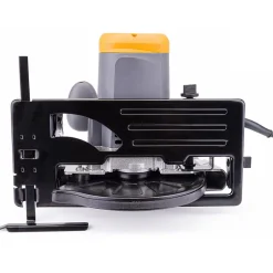 Scie circulaire à bois avec laser 2250 W 2 disques 185 mm 24/40 dents