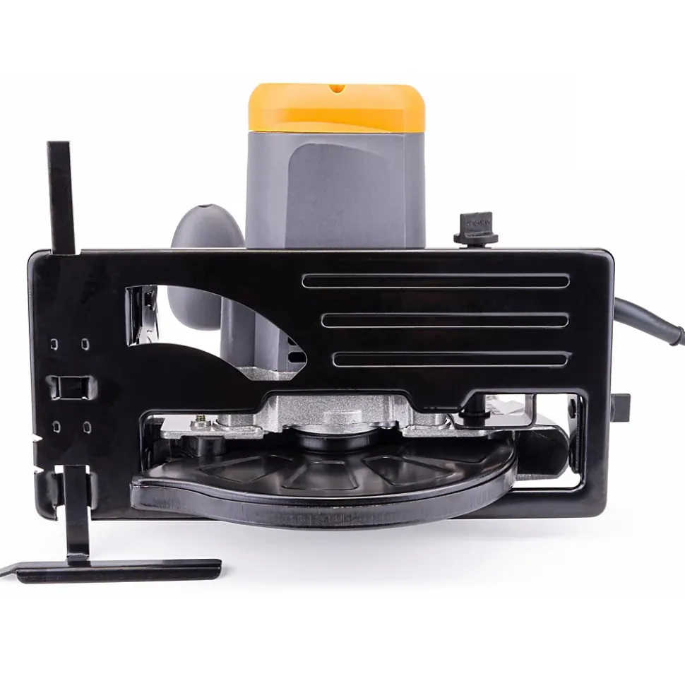 Scie circulaire à bois avec laser 2250 W 2 disques 185 mm 24/40 dents