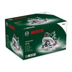Scie circulaire BOSCH - PKS 40 - 850W - Coupe droite et en onglet jusqu'à 40mm de profondeur