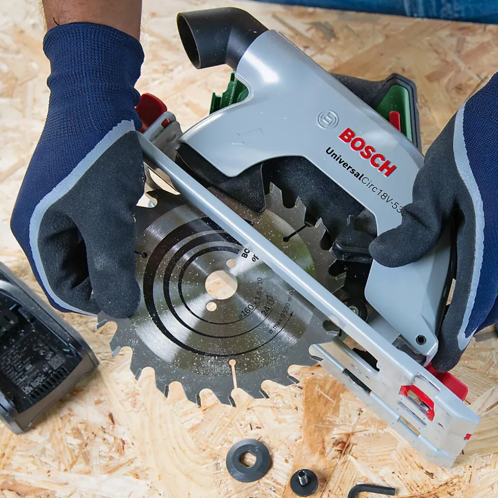 Scie circulaire Bosch Universal Circ 18V-53 ø160 mm (sans batterie)
