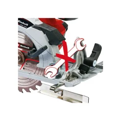 Scie circulaire EINHELL 18V Power X-Change - 150mm - Sans batterie ni chargeur - TE-CS 18/150 Li - Solo