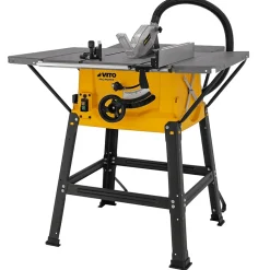 Scie circulaire sur table 1800W Lame Diam 250mm 740 x 620 mm Coupe de 85mm VITO