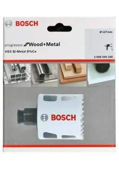 Scie cloche sans foret pilote Bosch pour multi-matériaux Ø.127 mm