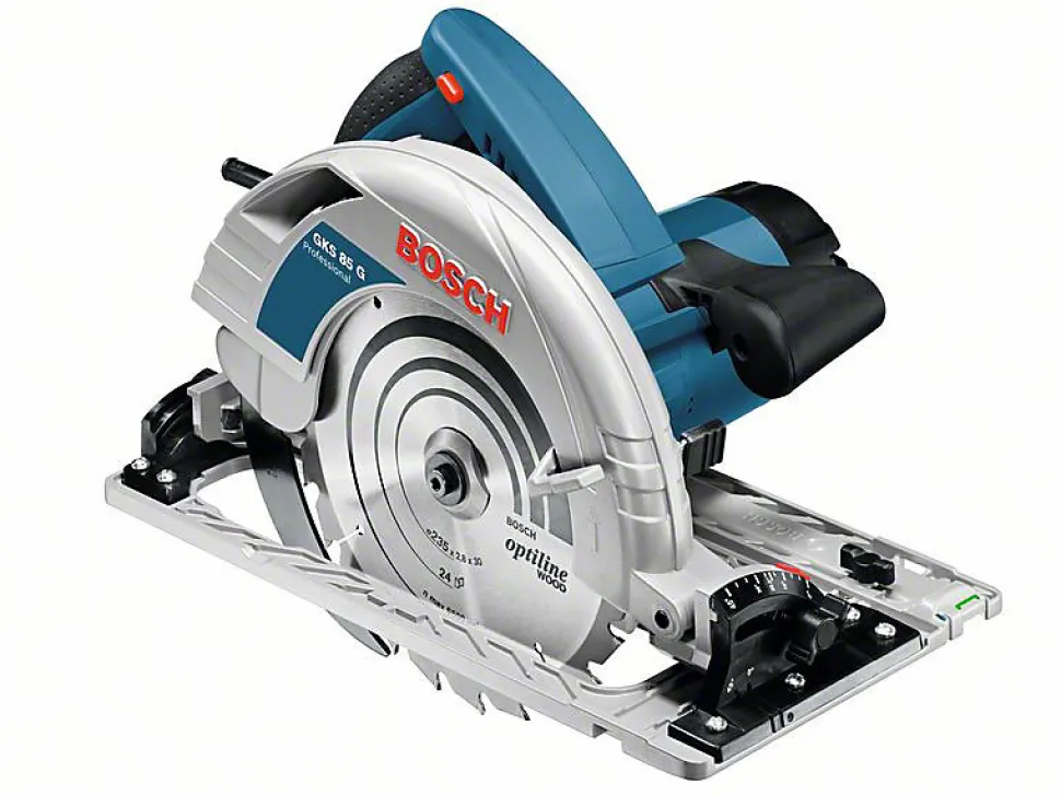 scie electrique BOSCH PROFESSIONAL GKS 85 G 230.0 V 2200 W 50000 tr/min avec fil sans batterie