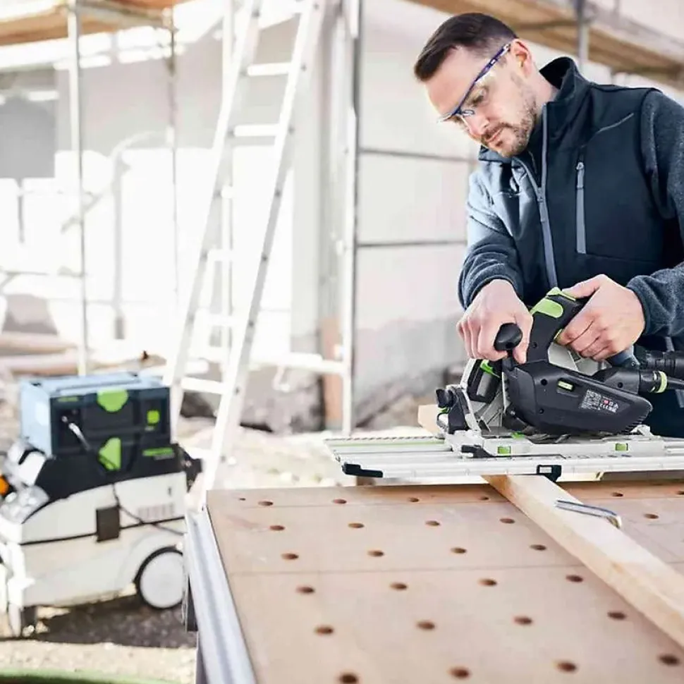 Scie plongeante 1500W TS 60 KEBQ-Plus-FS + Systainer SYS3 - FESTOOL - 577417