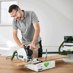 Scie plongeante 1500W TS 60 KEBQ-Plus-FS + Systainer SYS3 - FESTOOL - 577417