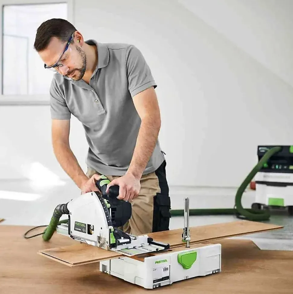 Scie plongeante 1500W TS 60 KEBQ-Plus-FS + Systainer SYS3 - FESTOOL - 577417