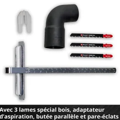 Scie sauteuse sans fil pendulaire Einhell TP-JST 18/135Li BL Solo 18V (sans batterie)