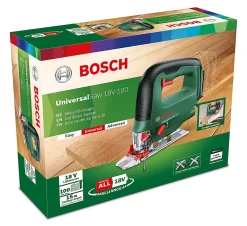 Scie sauteuse sans fil sans batterie 18 V - Pendulaire (4 niveaux) - vitesse 0-2600 rpm - Bosch UniversalSaw 18V-100