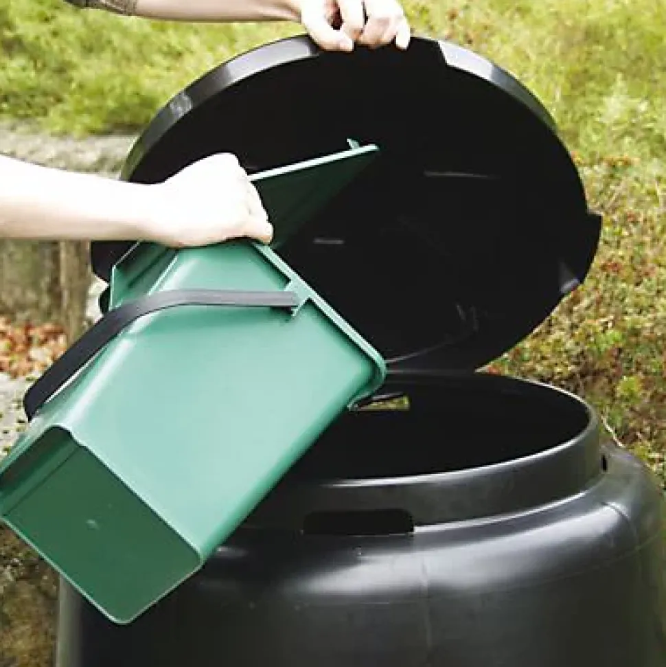 Seau à compost Garantia couleur vert 8 L