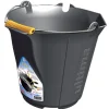 Seau de maçon caoutchouc Ocai 13 L Noir