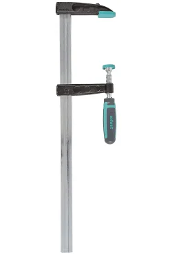 Serre-joint Pro à vis bi-matière Wolfcraft SZ 80x450 mm