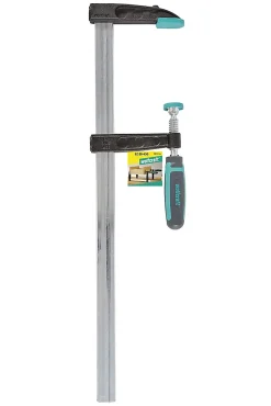 Serre-joint Pro à vis bi-matière Wolfcraft SZ 80x450 mm