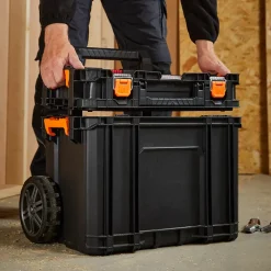 Servante à outils avec boîte de rangement Magnusson Stakkur charge 35kg
