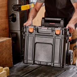 Servante à outils avec boîte de rangement Magnusson Stakkur charge 35kg