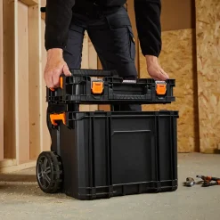 Servante à outils avec boîte de rangement Magnusson Stakkur charge 35kg