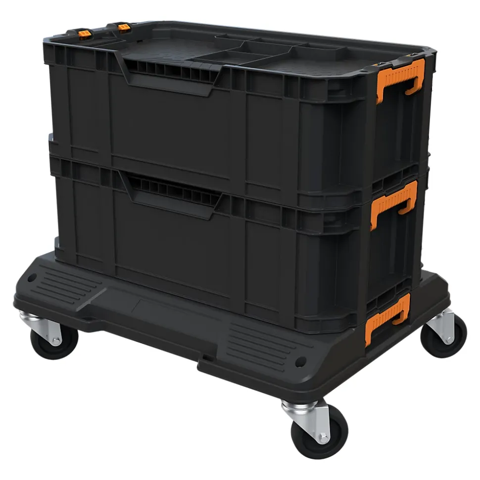 Servante d'atelier mobile verrouillable 4 tiroirs Magnusson système stakkur charge max 100kg