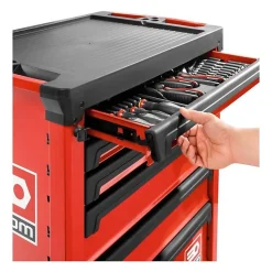 Servante d'atelier vide ROLL FACOM - ROLL.6M3APB - 6 tiroirs - 3 modules par tiroir - Rouge
