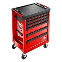 Servante d'atelier vide ROLL FACOM - ROLL.6M3APB - 6 tiroirs - 3 modules par tiroir - Rouge