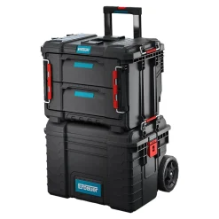 Servante sur trolley Erbauer 2 compartiments