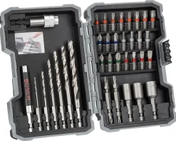 Set perceuse visseuse bois Bosch 35 pièces