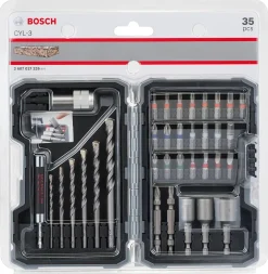 Set vissage perçage Bosch maçonnerie 35 pièces