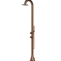 Shower Pool SINED Luna D Rose Gold Acier inoxydable nautique Douche a main Eau chaude et froide