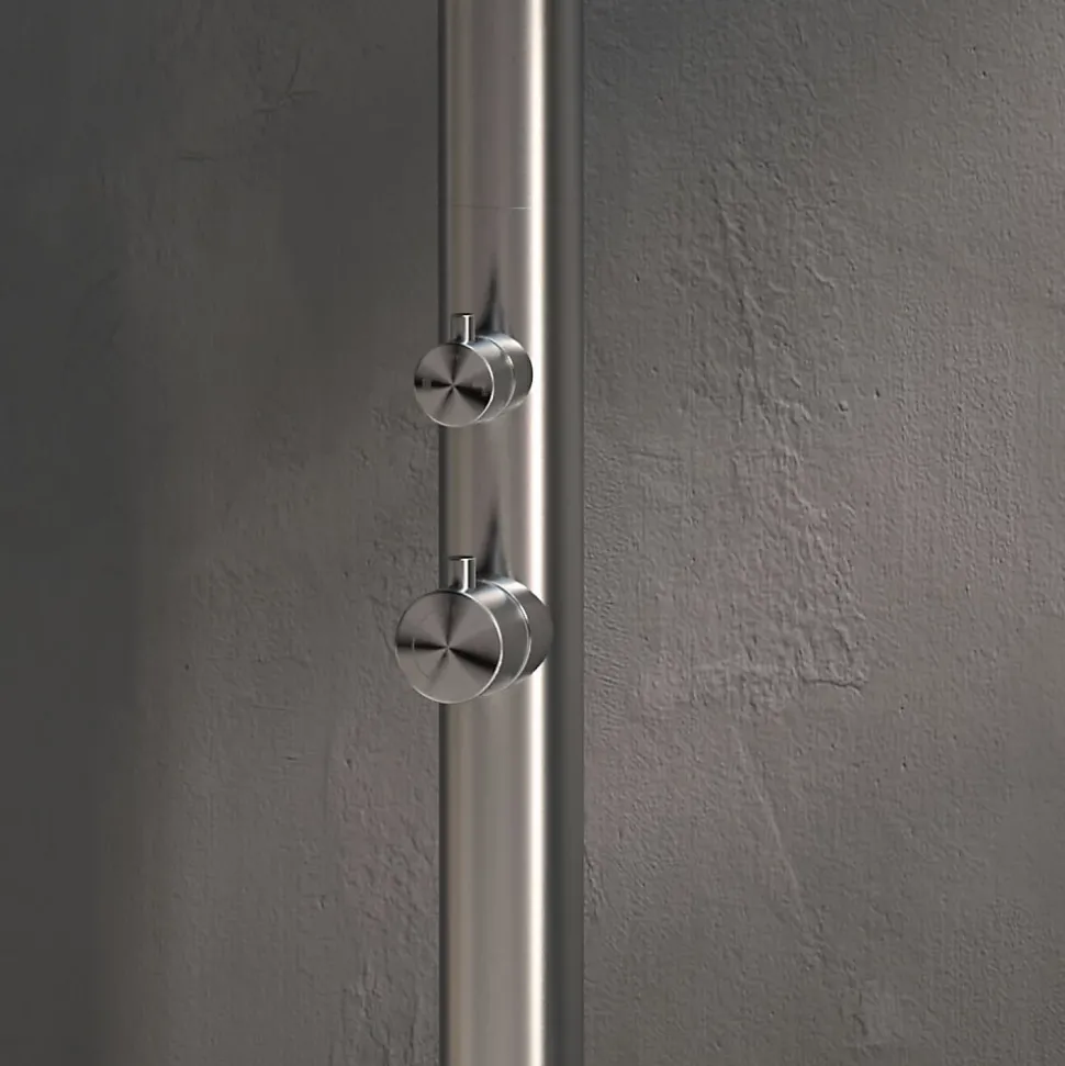 Sined Olbia Inox Eau chaude et froide Douche exterieure