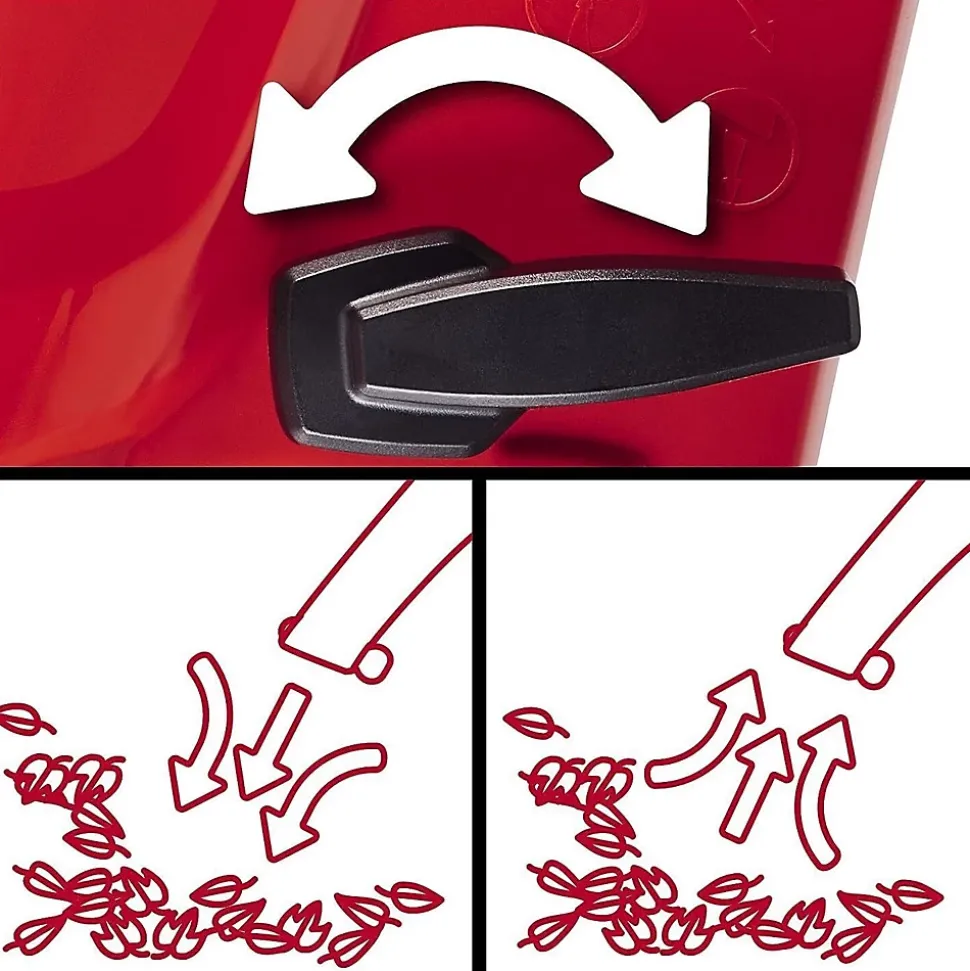 Souffleur Aspirateur Feuilles Electrique Einhell 40L avec Guidage 2 Roulettes Jardin Terrasse
