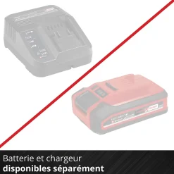 Souffleur sans fil sur batterie 18V 670m³/h Einhell GP-LB 18/200 Li E-Solo (vendu sans batterie ni chargeur)