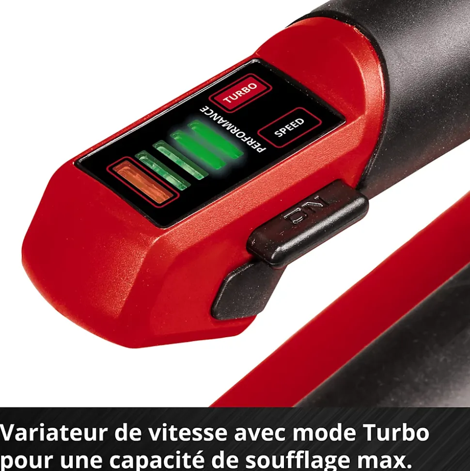 Souffleur sans fil sur batterie 18V 670m³/h Einhell GP-LB 18/200 Li E-Solo (vendu sans batterie ni chargeur)
