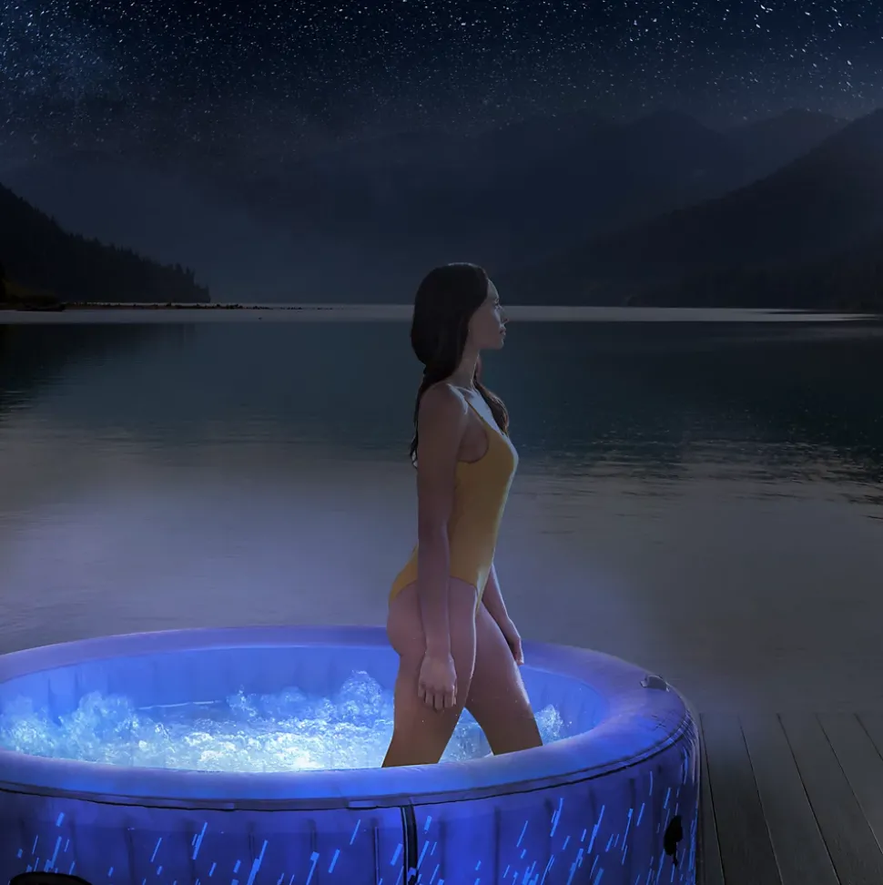 Spa gonflable Intex Galaxie 4 places