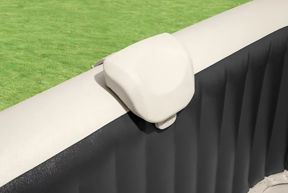 Spa gonflable Intex Pure Spa Ardoise à bulles 6 places avec LED