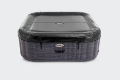 Spa gonflable Intex PureSpa à bulles ardoise 4 places