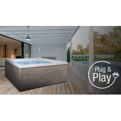 Spa NetSpa Square Wave 2 5 places