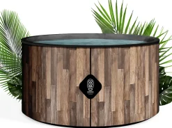 Spa Nordik gonflable 150 cm de diamètre 800 litres moteur 2240 W 2 à 4 personnes massage 140 jets Coco Spa