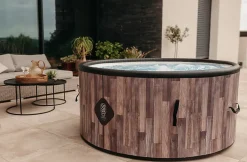 Spa Nordik gonflable 150 cm de diamètre 800 litres moteur 2240 W 2 à 4 personnes massage 140 jets Coco Spa