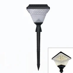 Spot à Piquer Solaire Crépusculaire IP65 2W - Blanc Chaud 2300K - 3500K - SILAMP