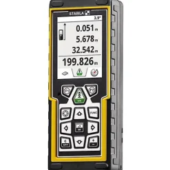 Stabila LD 520 - Télémètre laser connecté 200 m avec caméra 4x et Bluetooth 4.0